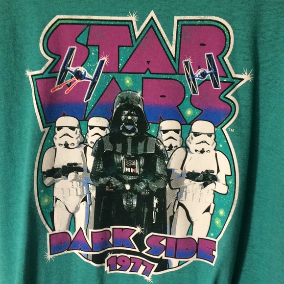 1977 Star Wars DARK SIDE tee - Picture 3 of 3